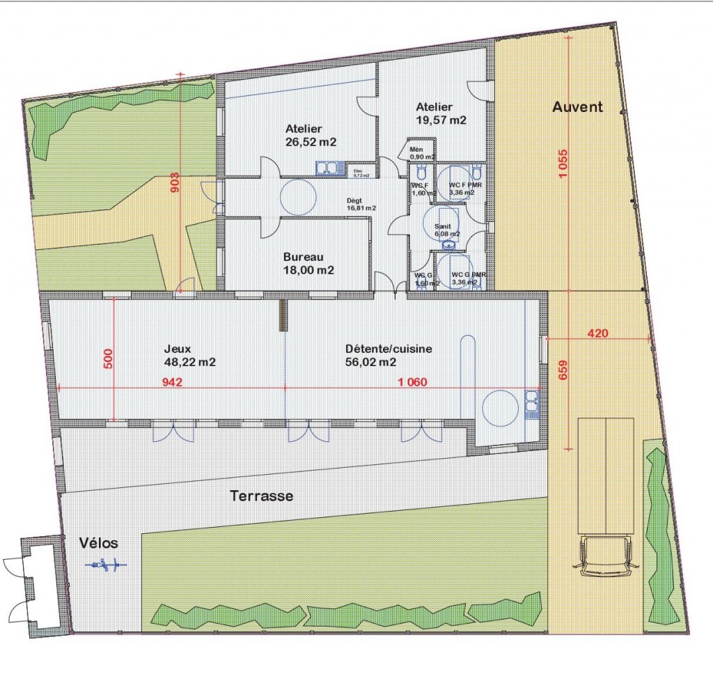 plan espace jeune